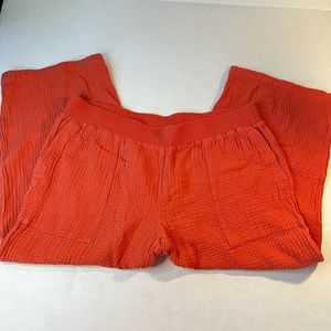 J. Jill Dark OrangeCropped Pants